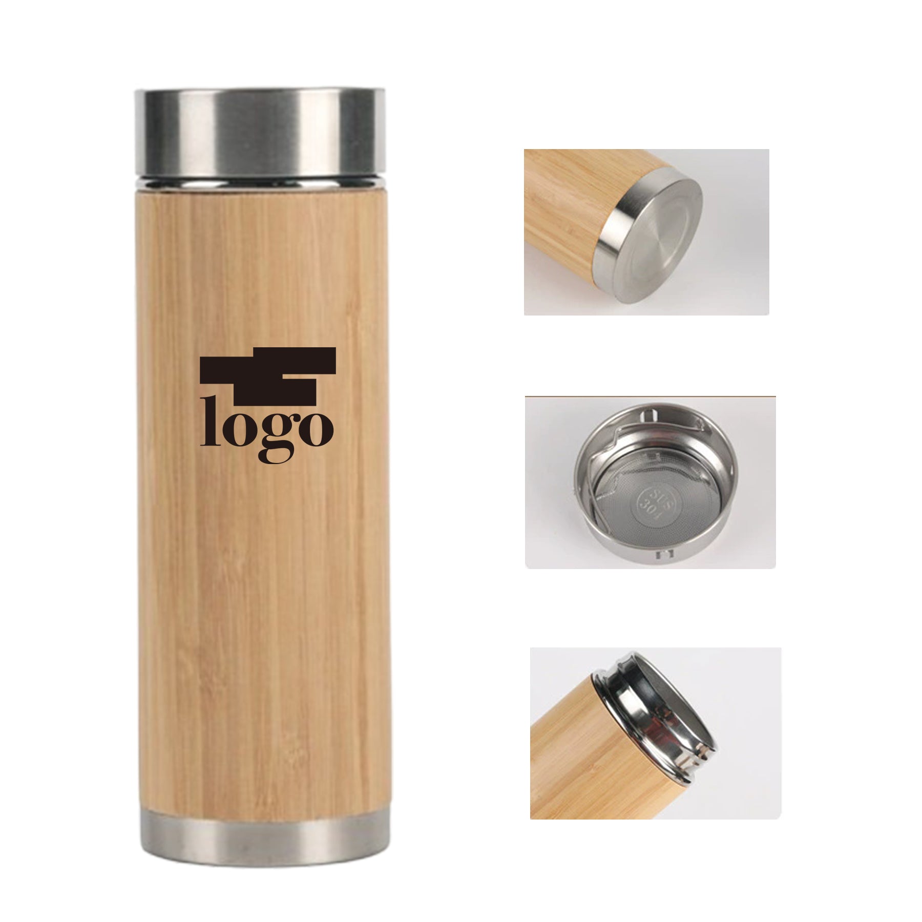 Eco Friendly Bamboo Water Bottle