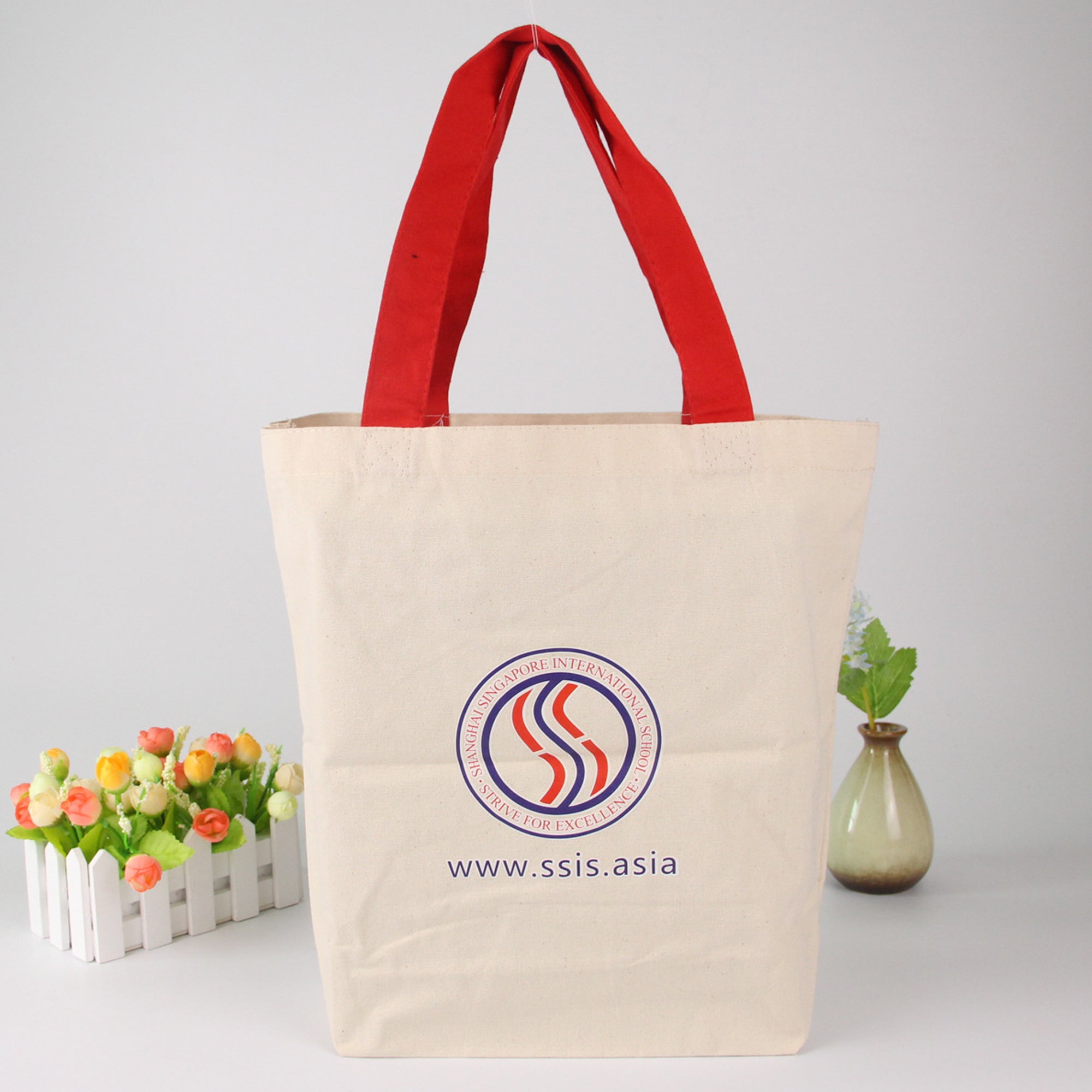 Foldable Canvas Grocery Bags