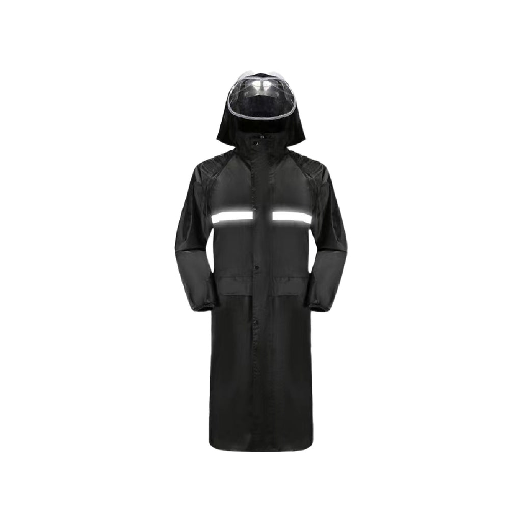 Long One-Piece Stylish Cycling Raincoat