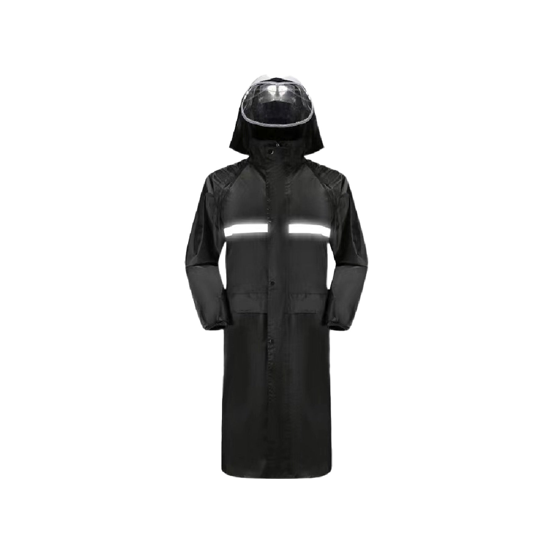 Long One-Piece Stylish Cycling Raincoat