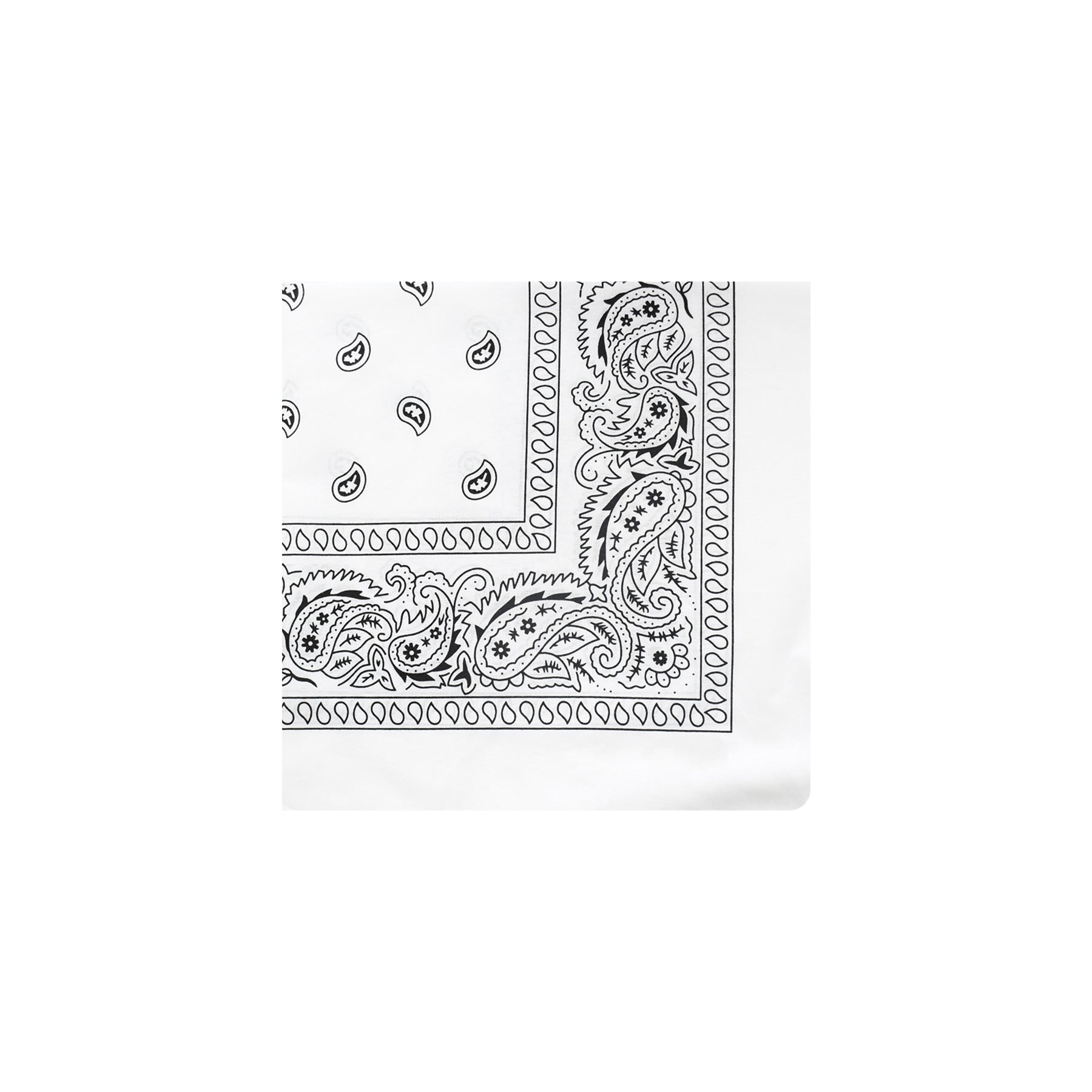 Polyester Cashew Flower Hip-Hop Street Dance Headscarf