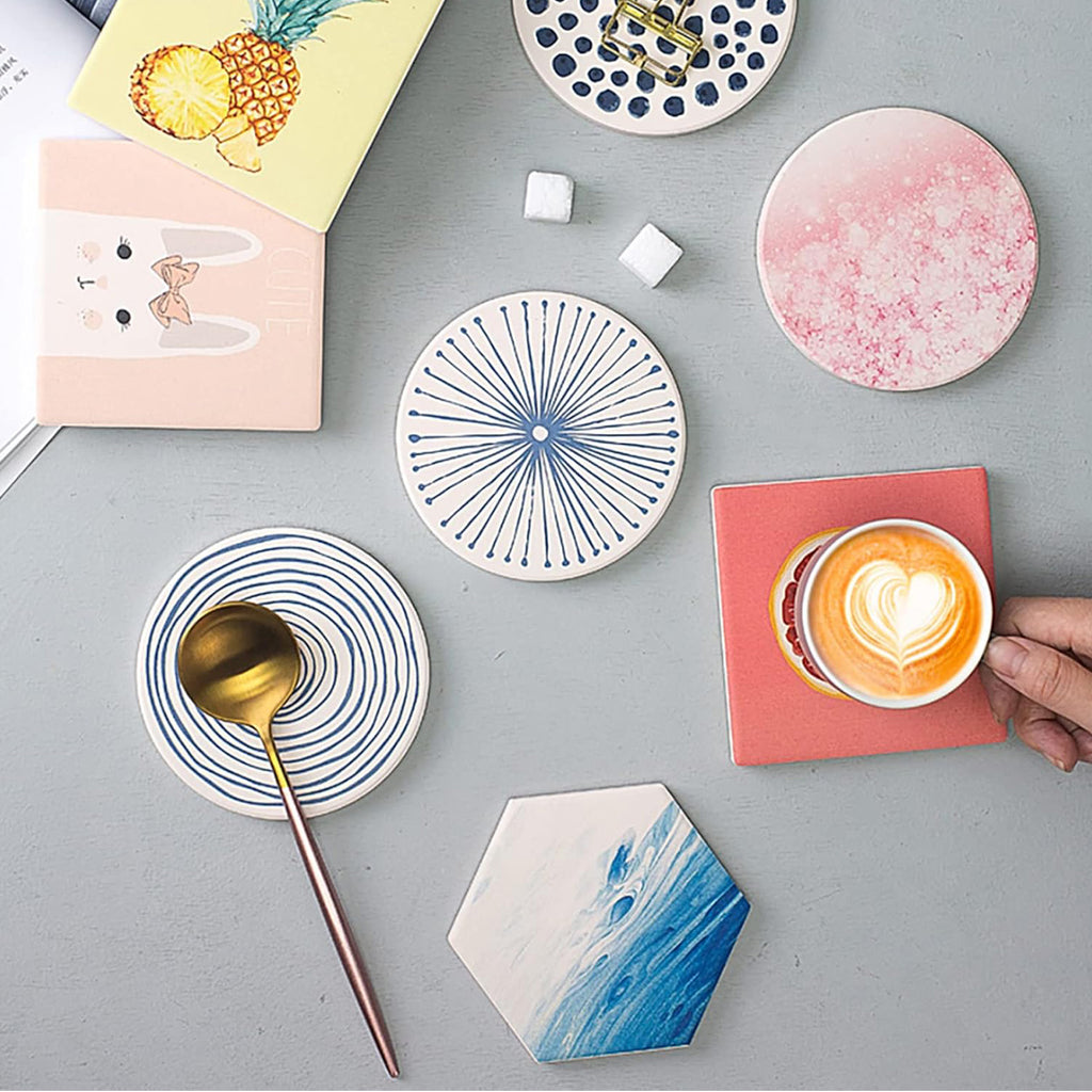 Round Ceramic Coaster