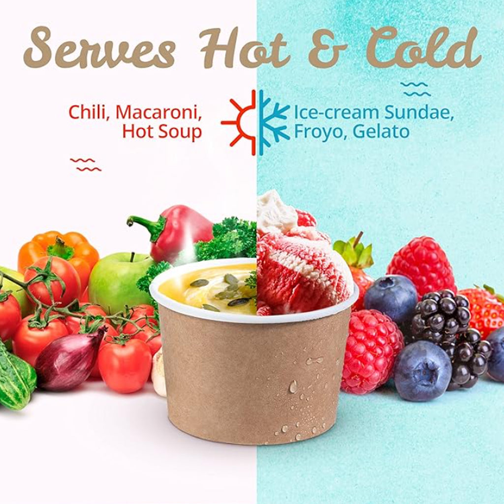 All-Purpose Paper Cups-Hot And Cold Beverage Cup