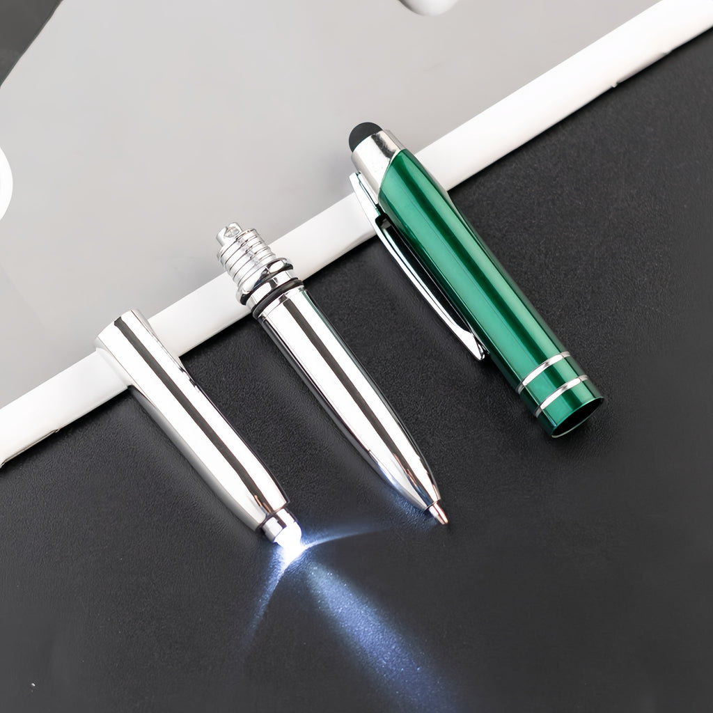 Touchscreen Pen With Led Flashlight