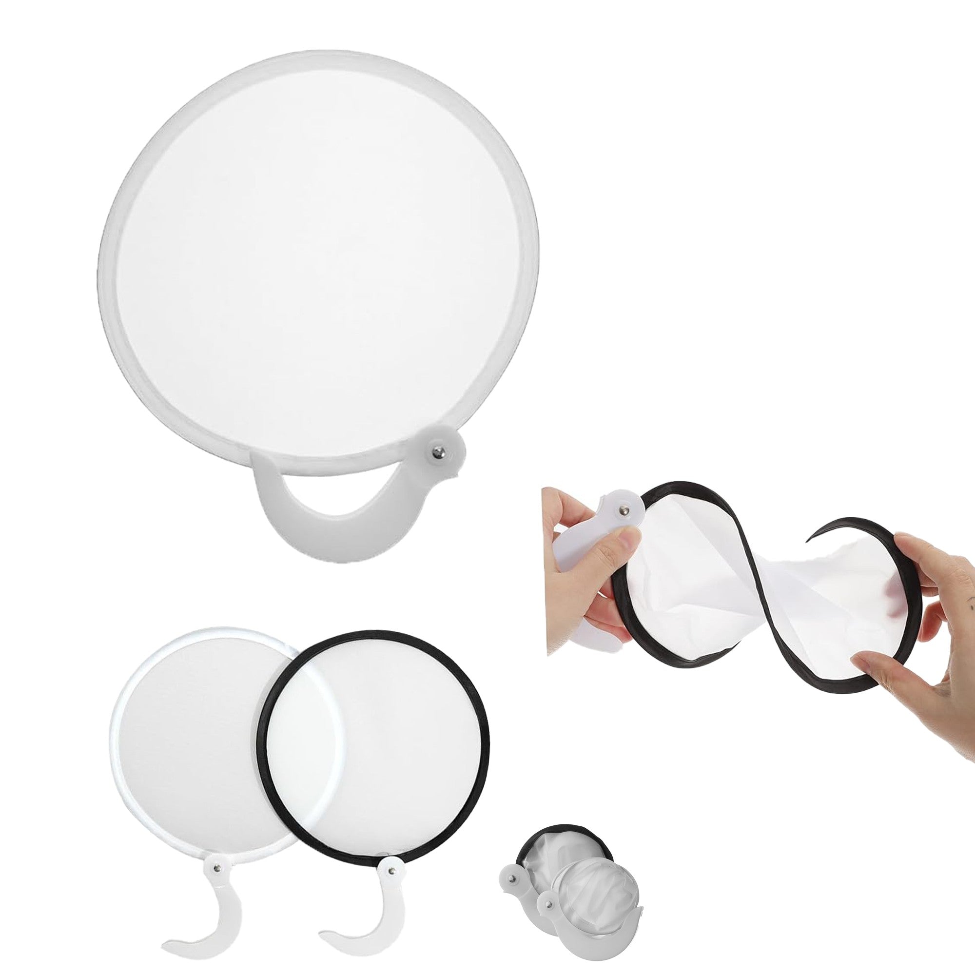 Collapsible Fan With Imprinted Logo