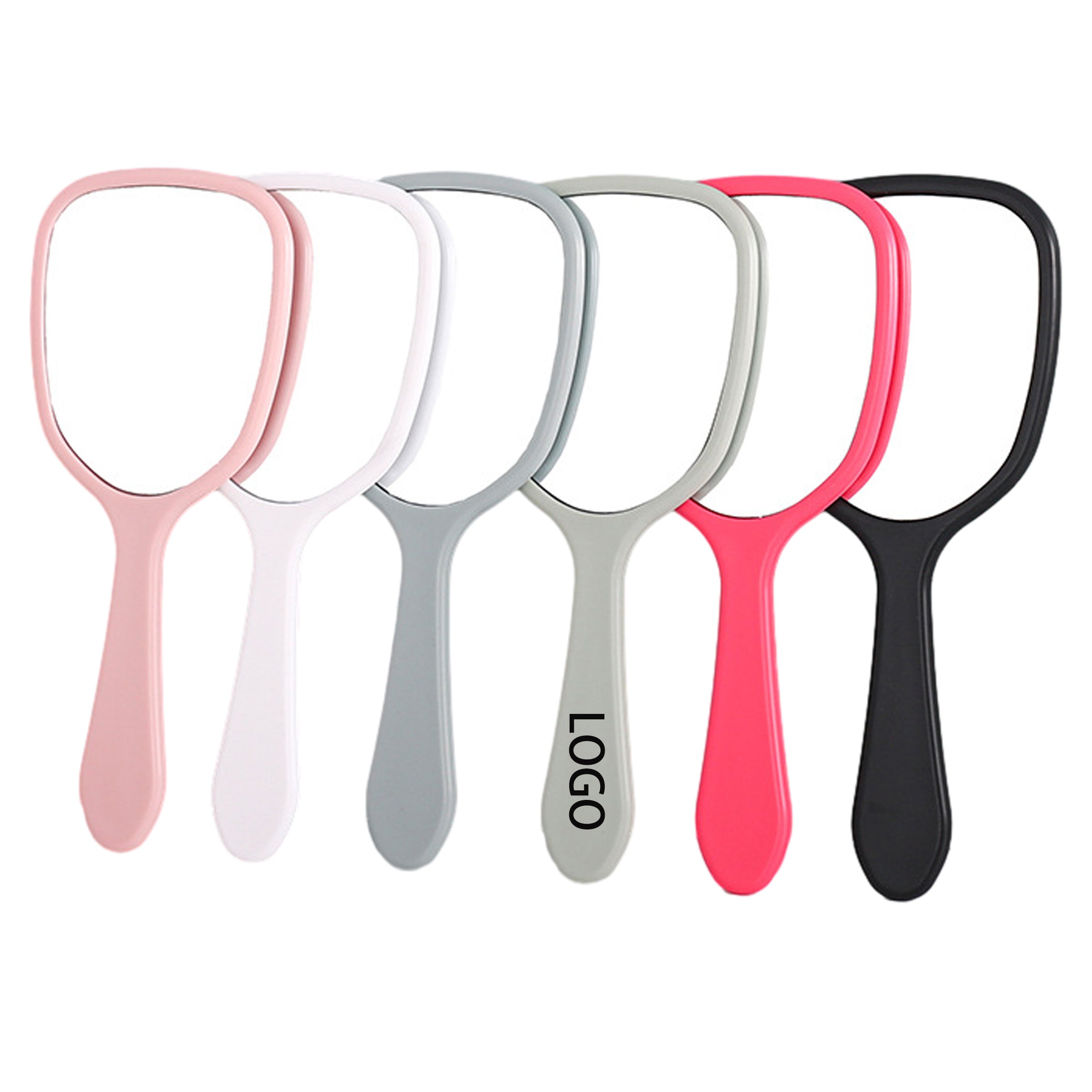 Small Hand Mirror With Handle Plastic