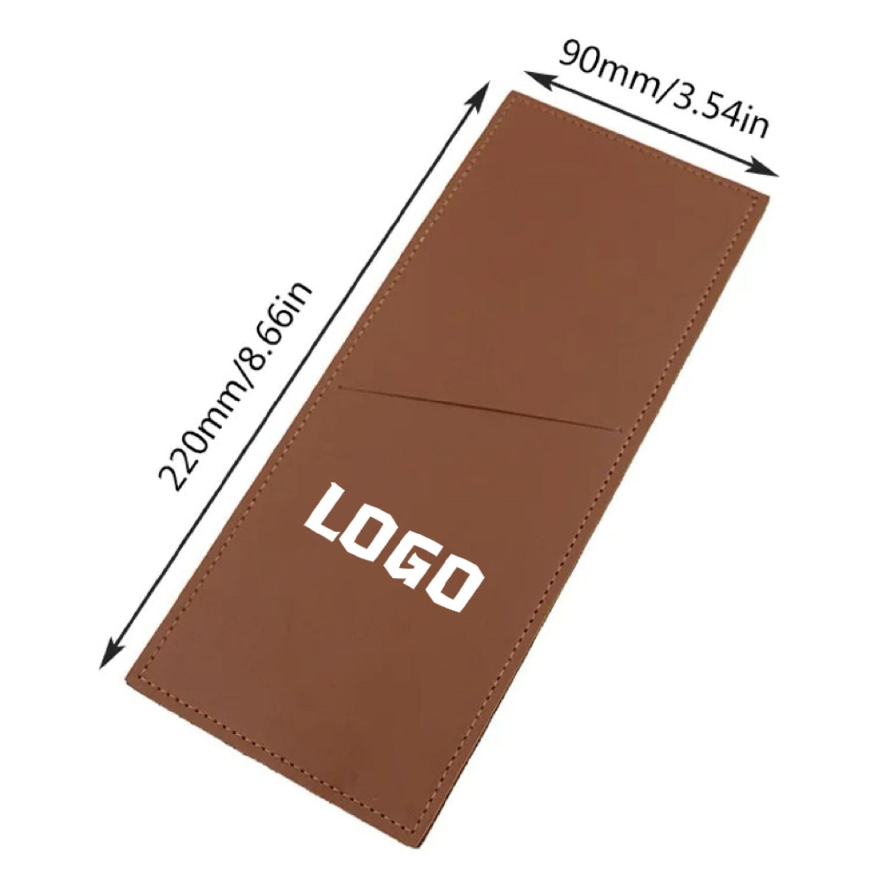 Portable Leather Cutlery Bag