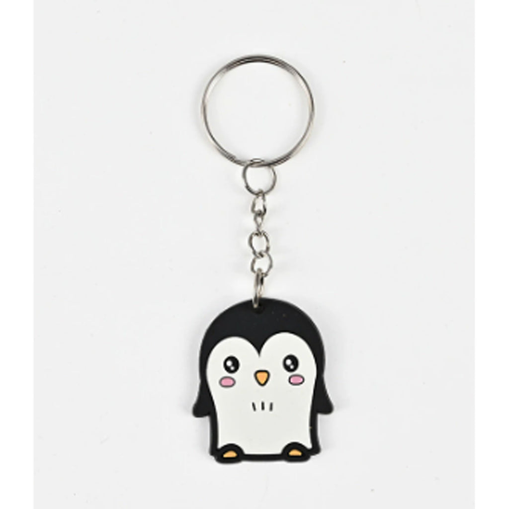 Soft PVC Keychain Colorful Animal Car Charm Bag Accessory