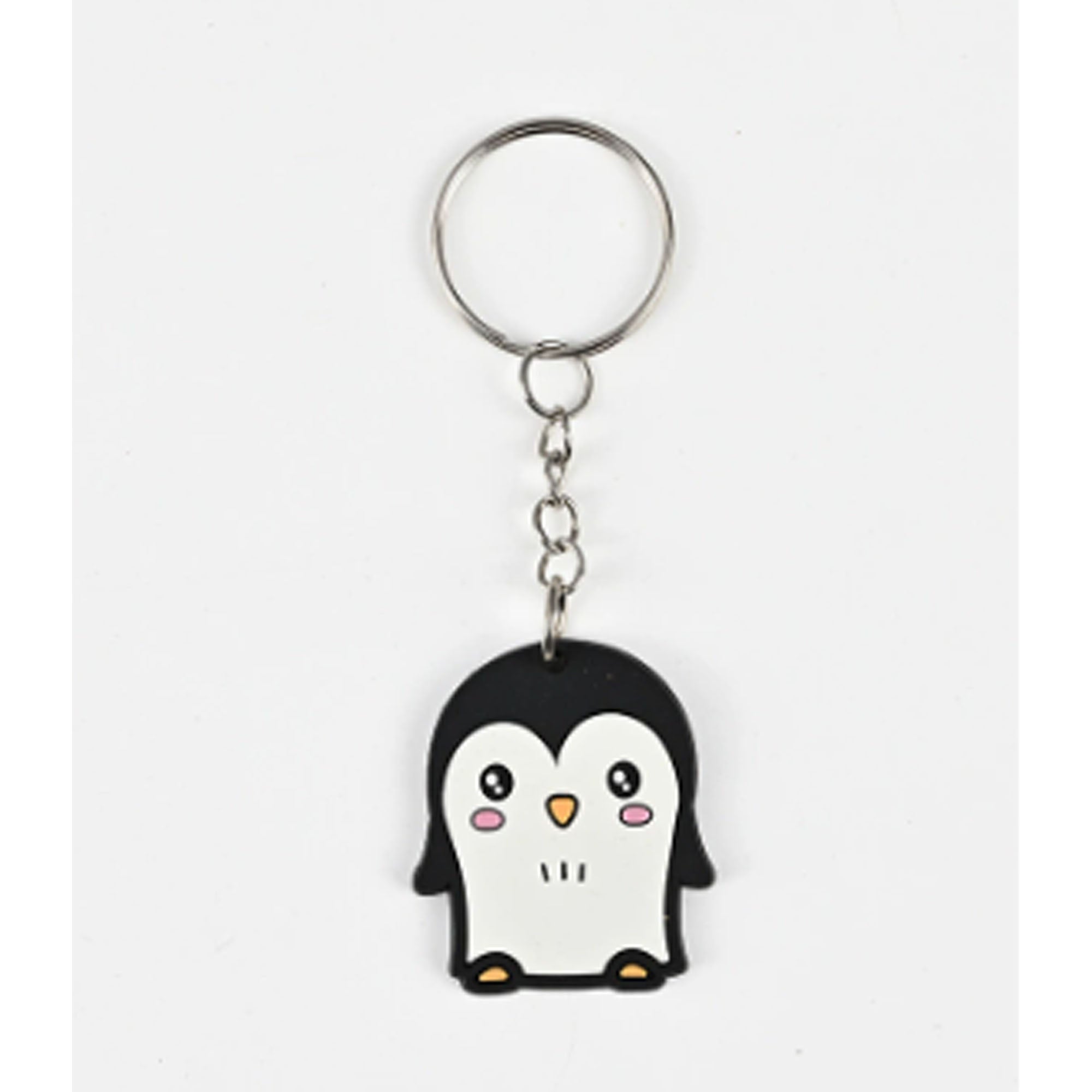 Soft PVC Keychain Colorful Animal Car Charm Bag Accessory