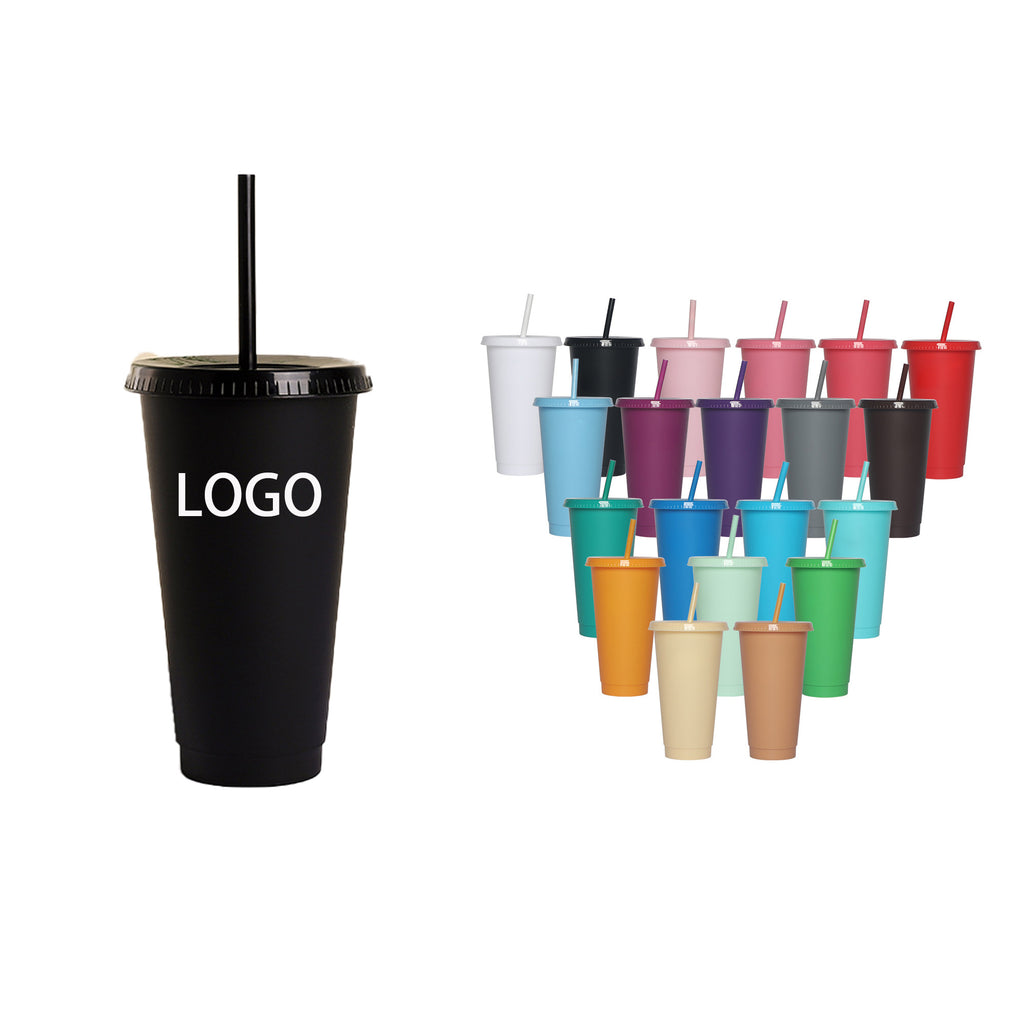 Colorful Large-Capacity Plastic Water Bottle