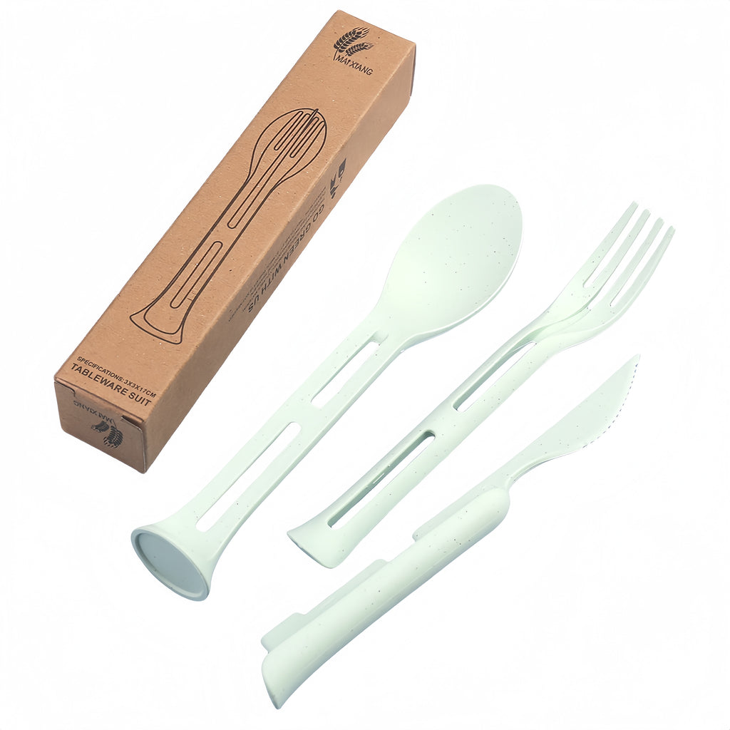 Kids' 3-in-1 Portable Utensil Set