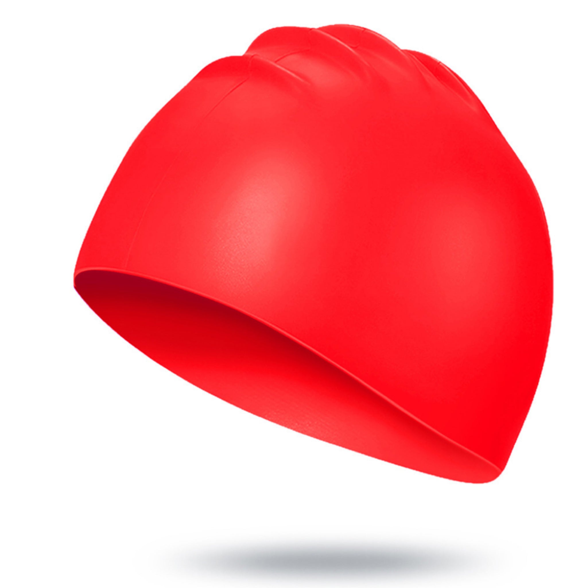 Unisex Waterproof Silicone Swim Cap with Ear Protection