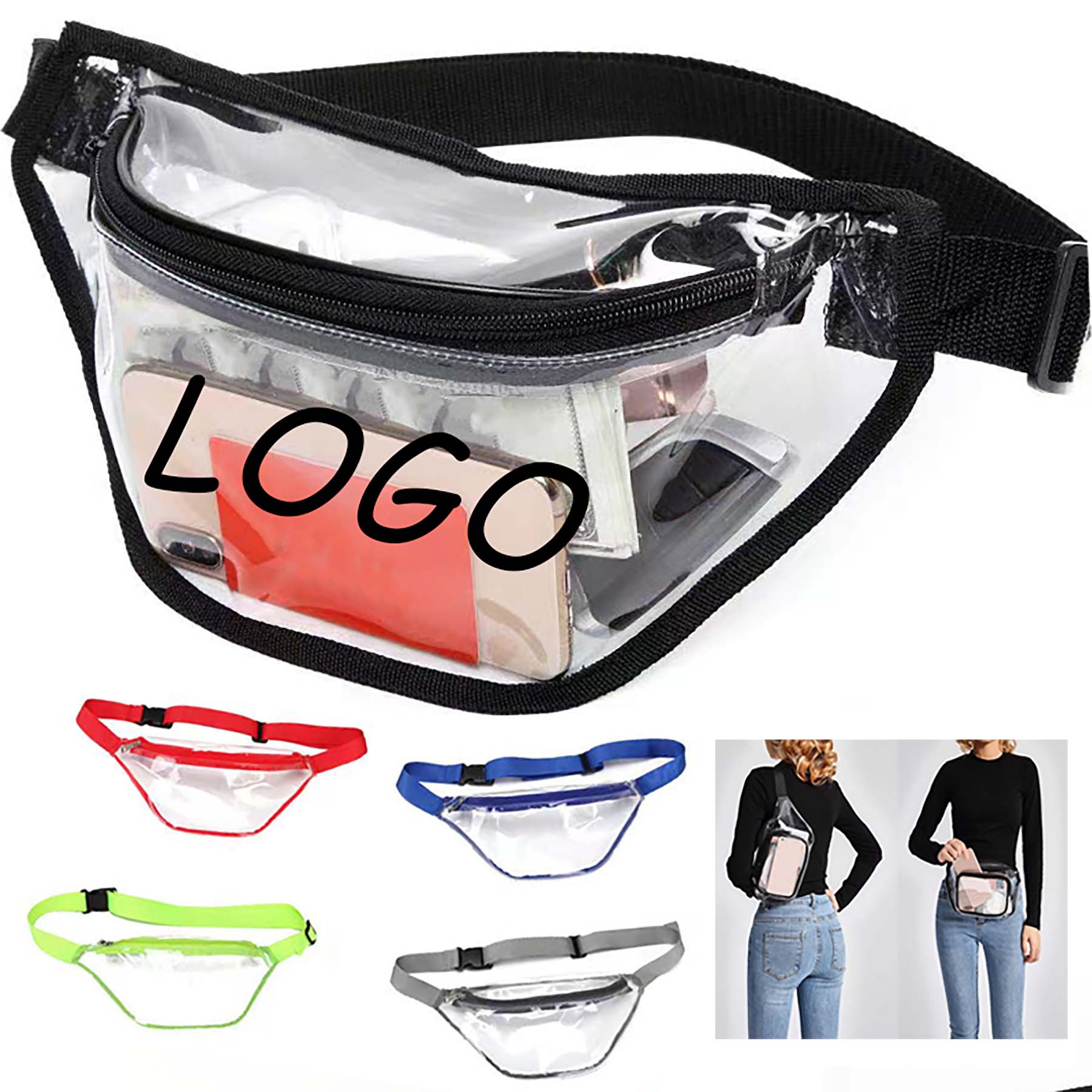 Sports Transparent Waterproof Waistband