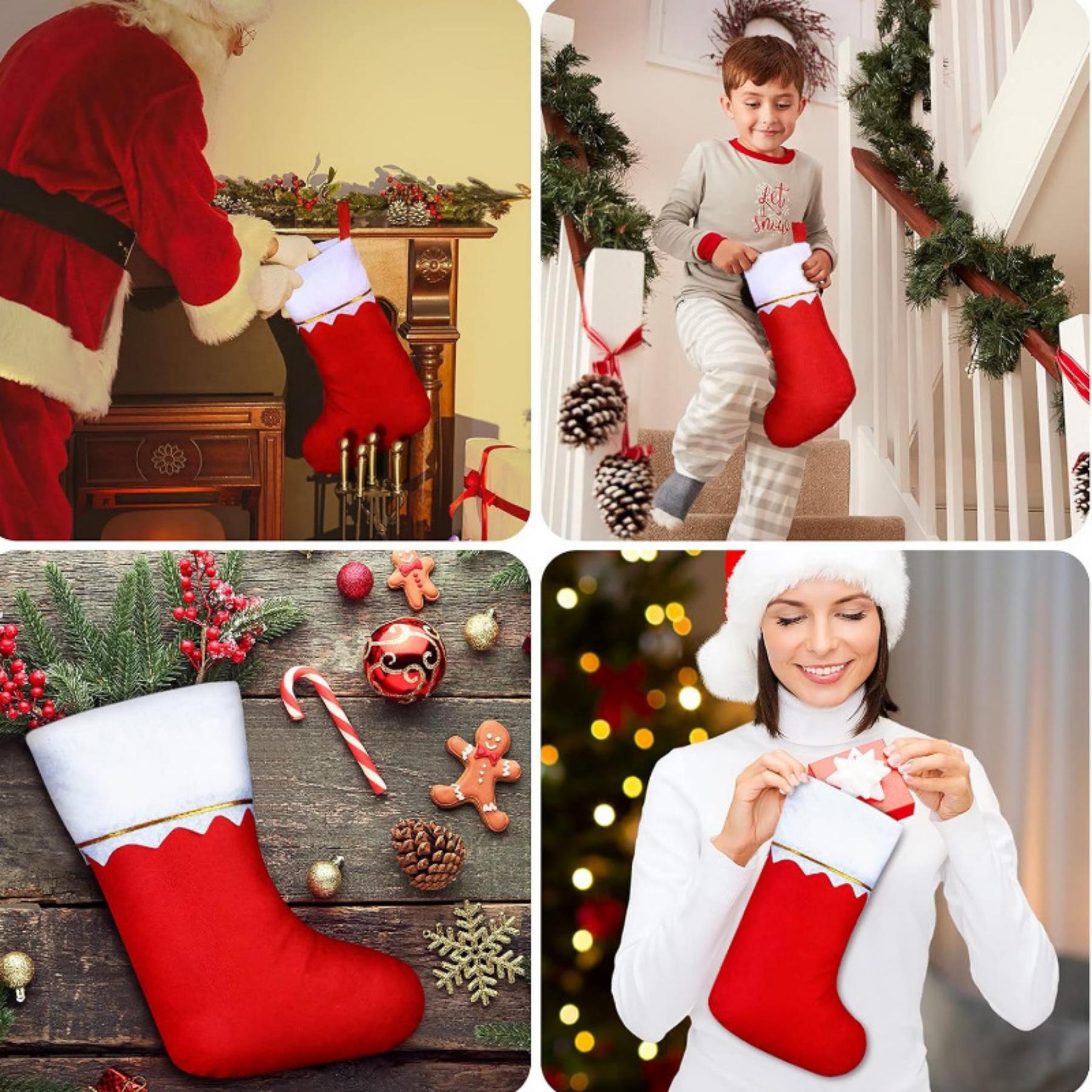 Christmas Stockings Diy Hanging Traditional Xmas Stockings