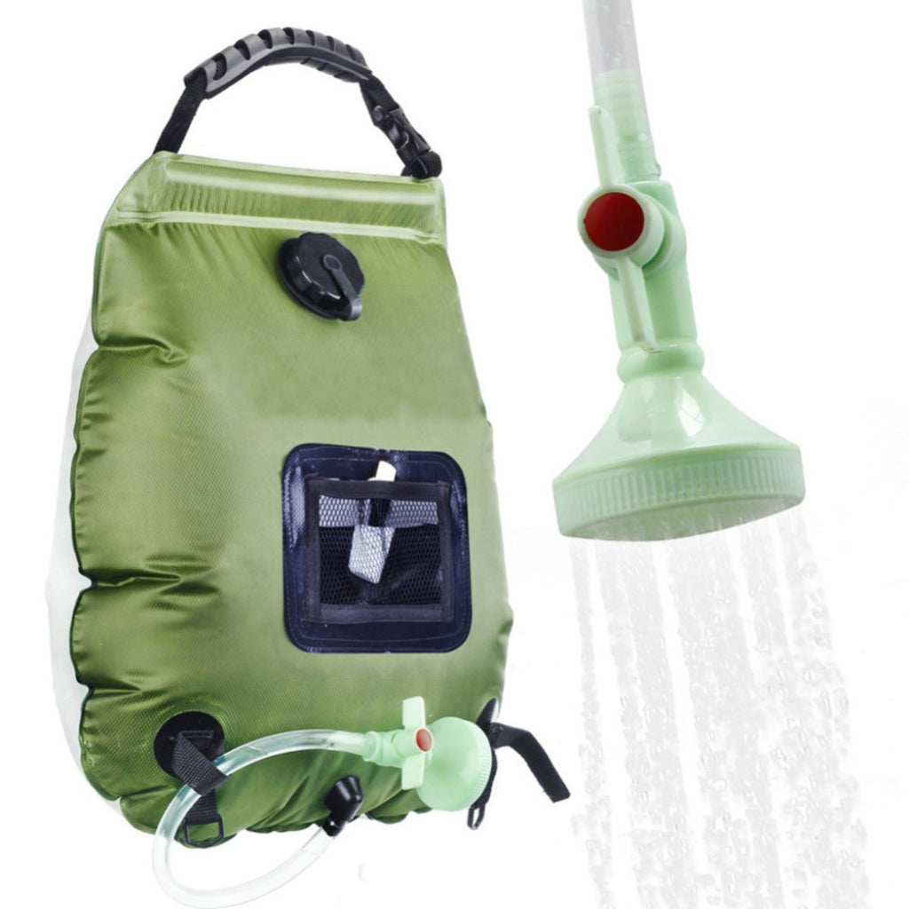 Portable Solar Shower Heated 5-Gallon Emergency