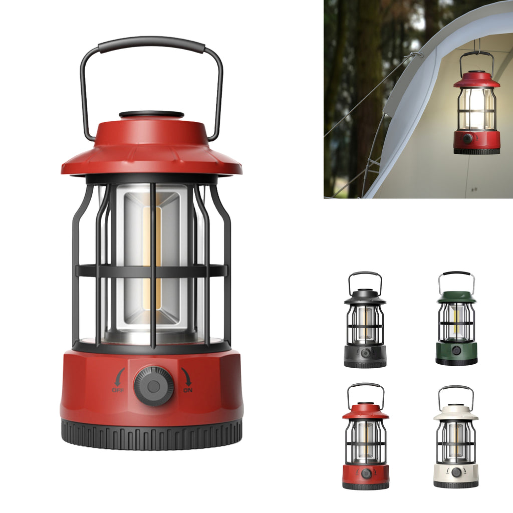 Rechargeable Vintage Lantern Portable Waterproof Tent Gift