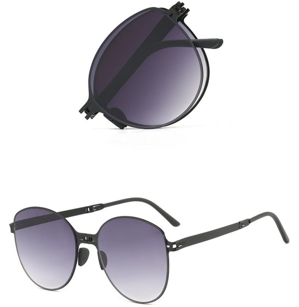 Collapsible Polarized Sunglasses W/ Case