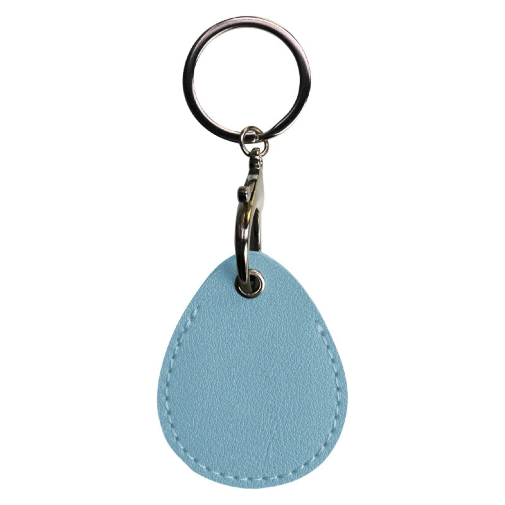 PU Leather Teardrop Card Holder