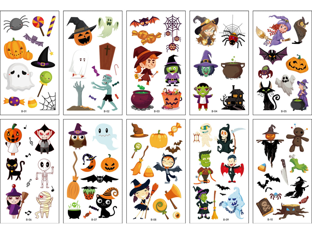 Diverse Themes Temporary Tattoo Stickers