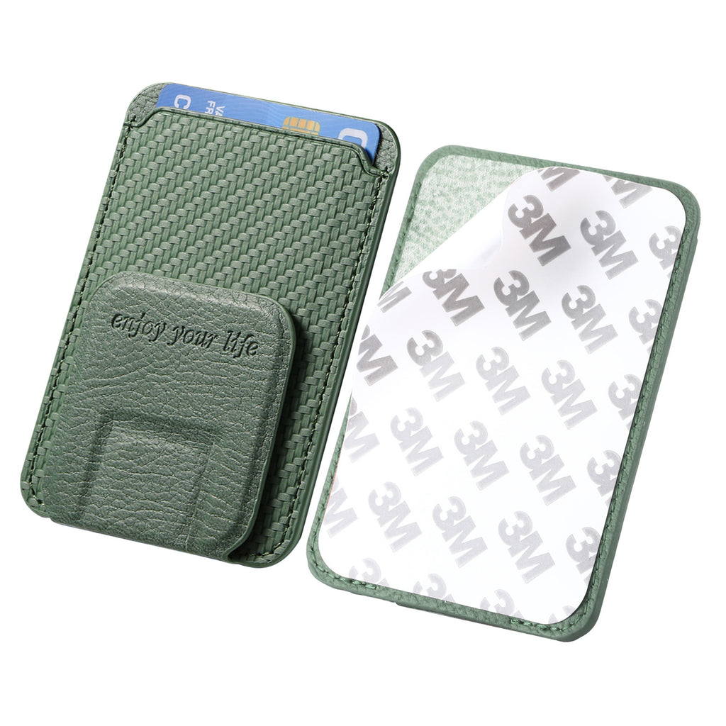Multi-Functional Carbon Fiber Phone Holder Card Case