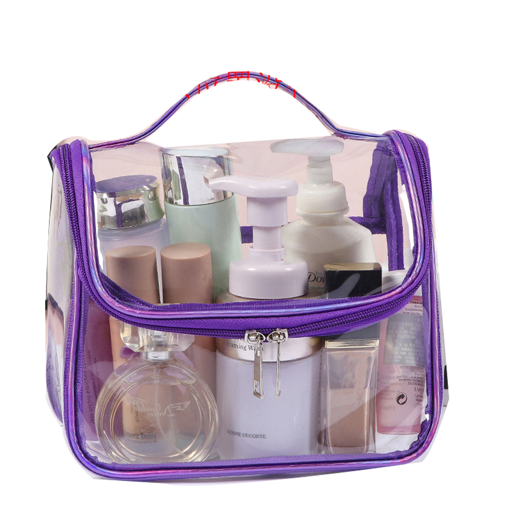 Transparent Portable Portable Simple Waterproof Storage Makeup Bag