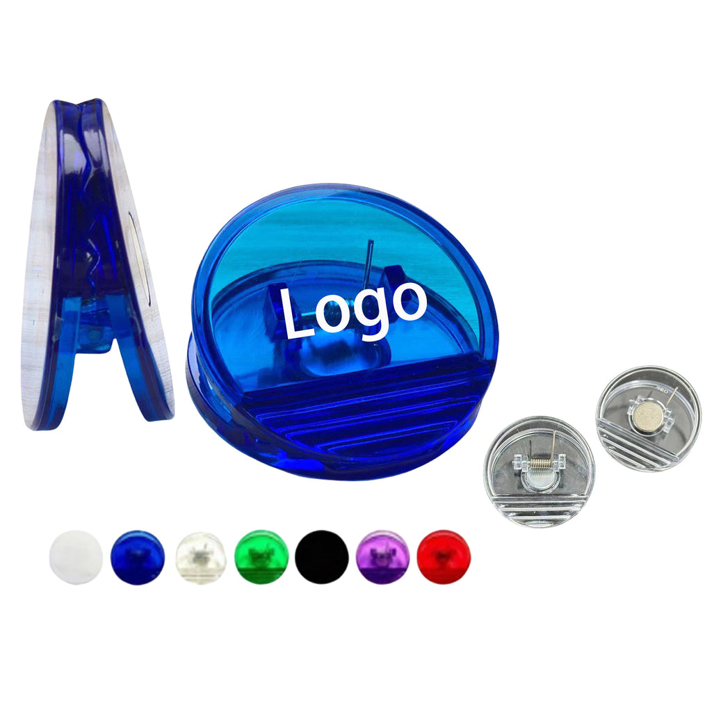 Plastic Magnetic Round Clip