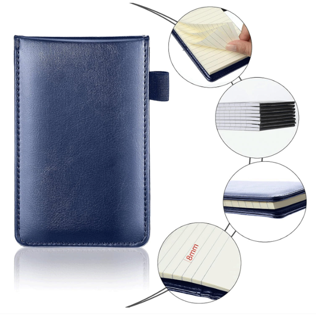 Pocket Notepad Holder Set With Pen