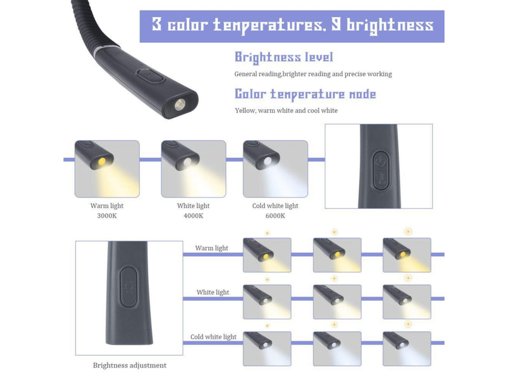 Neck Hanging Night Reading Light