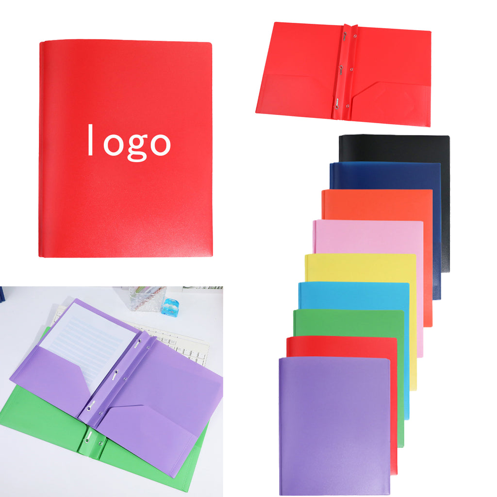 Double Pocket Portfolio Folders