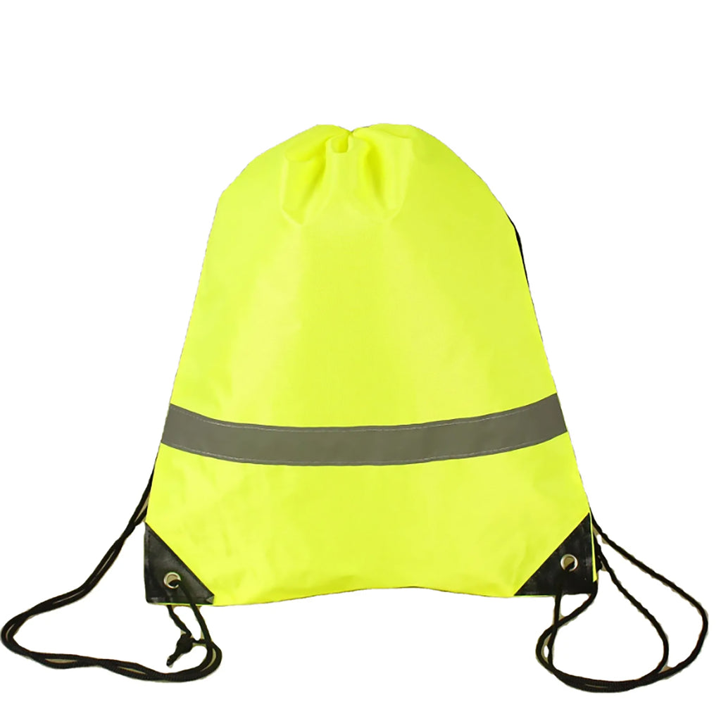 Reflective Drawstring Backpack