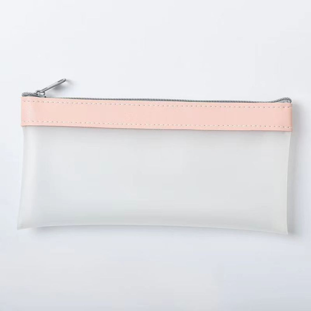 Frosted Transparent Pencil Case