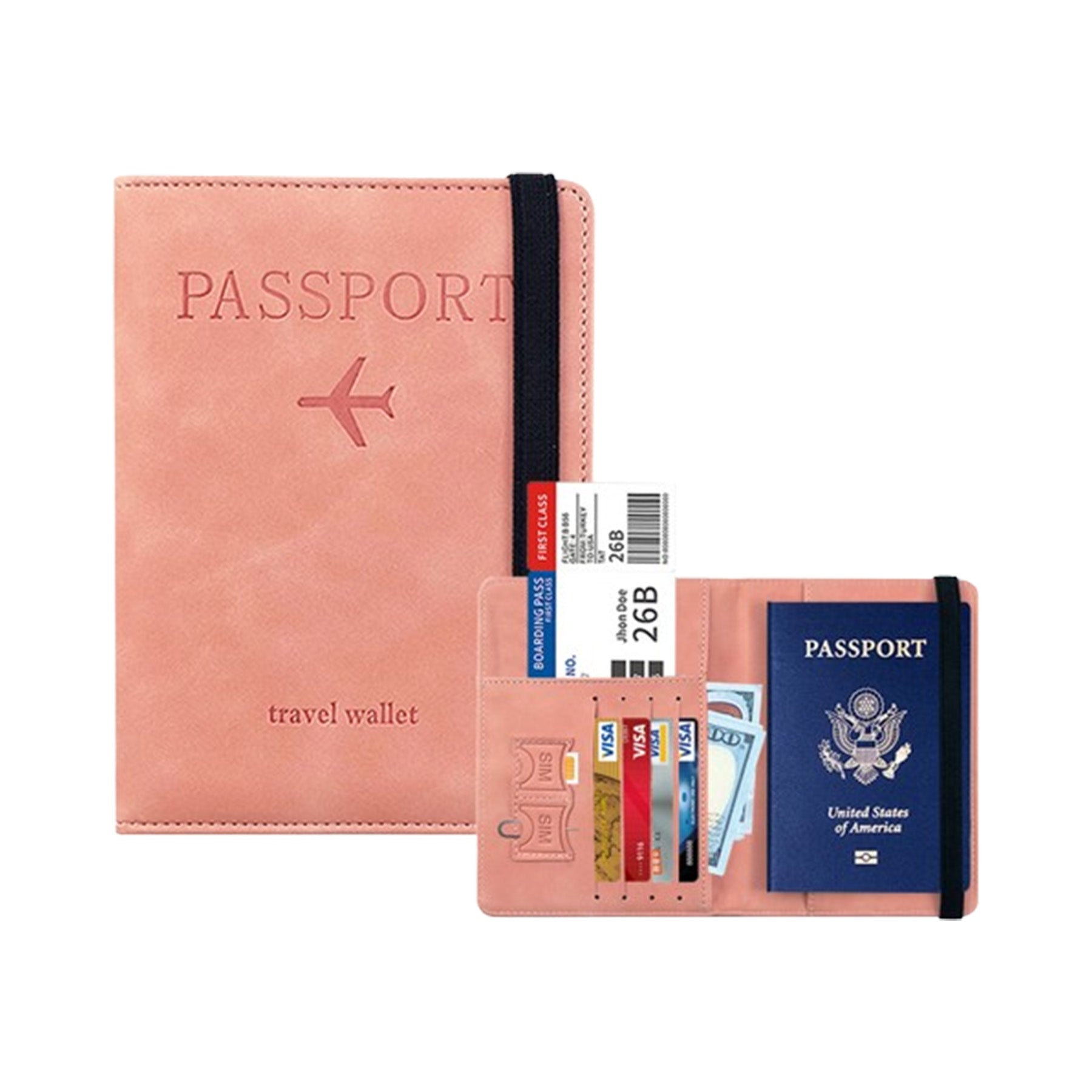 Passport Holder Cover Wallet