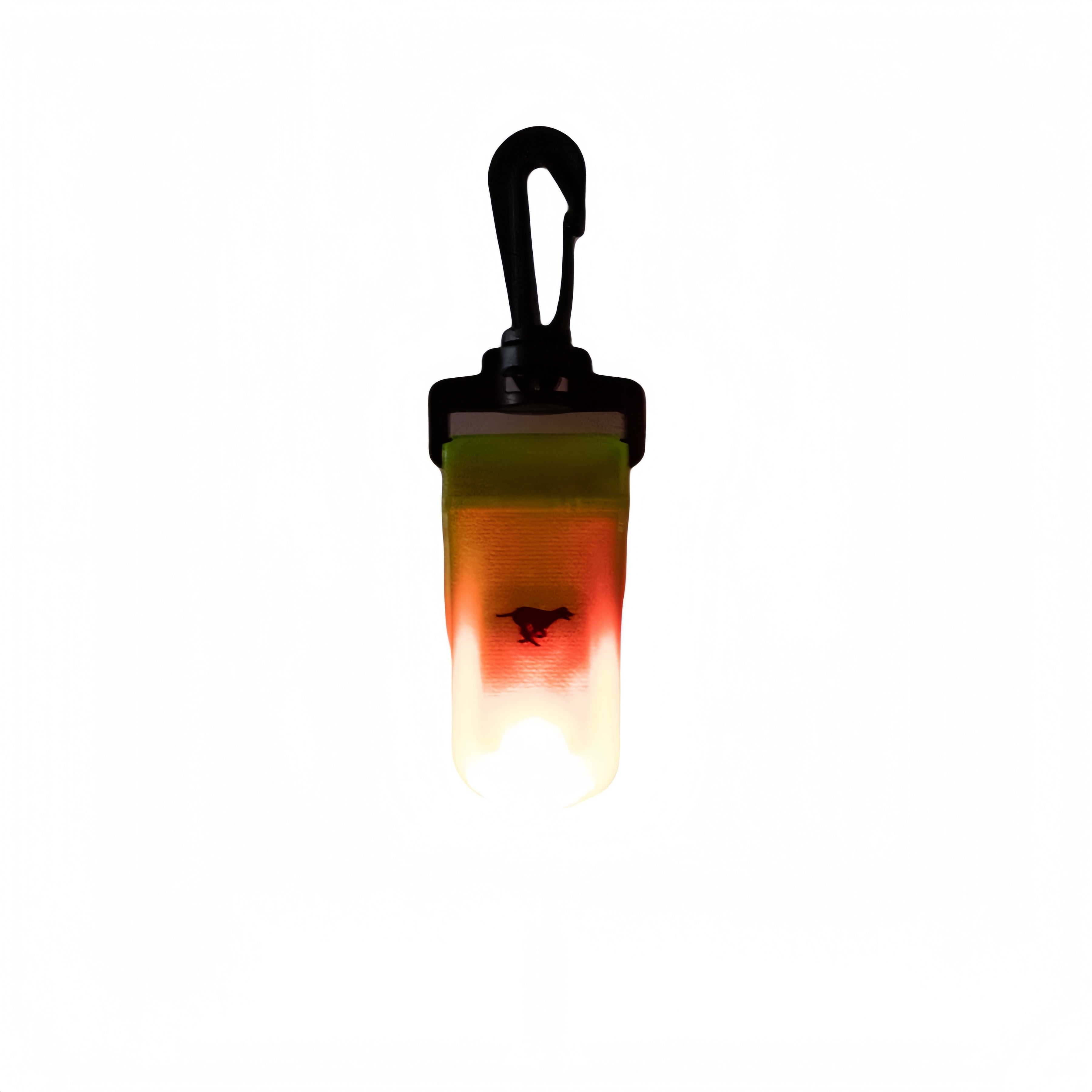 LED Glowing Reflective Backpack Pendants