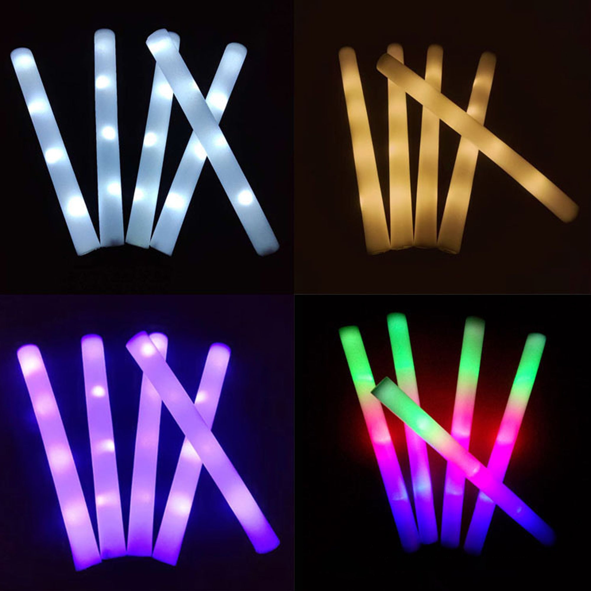 Led Foam Sticks Multi Color