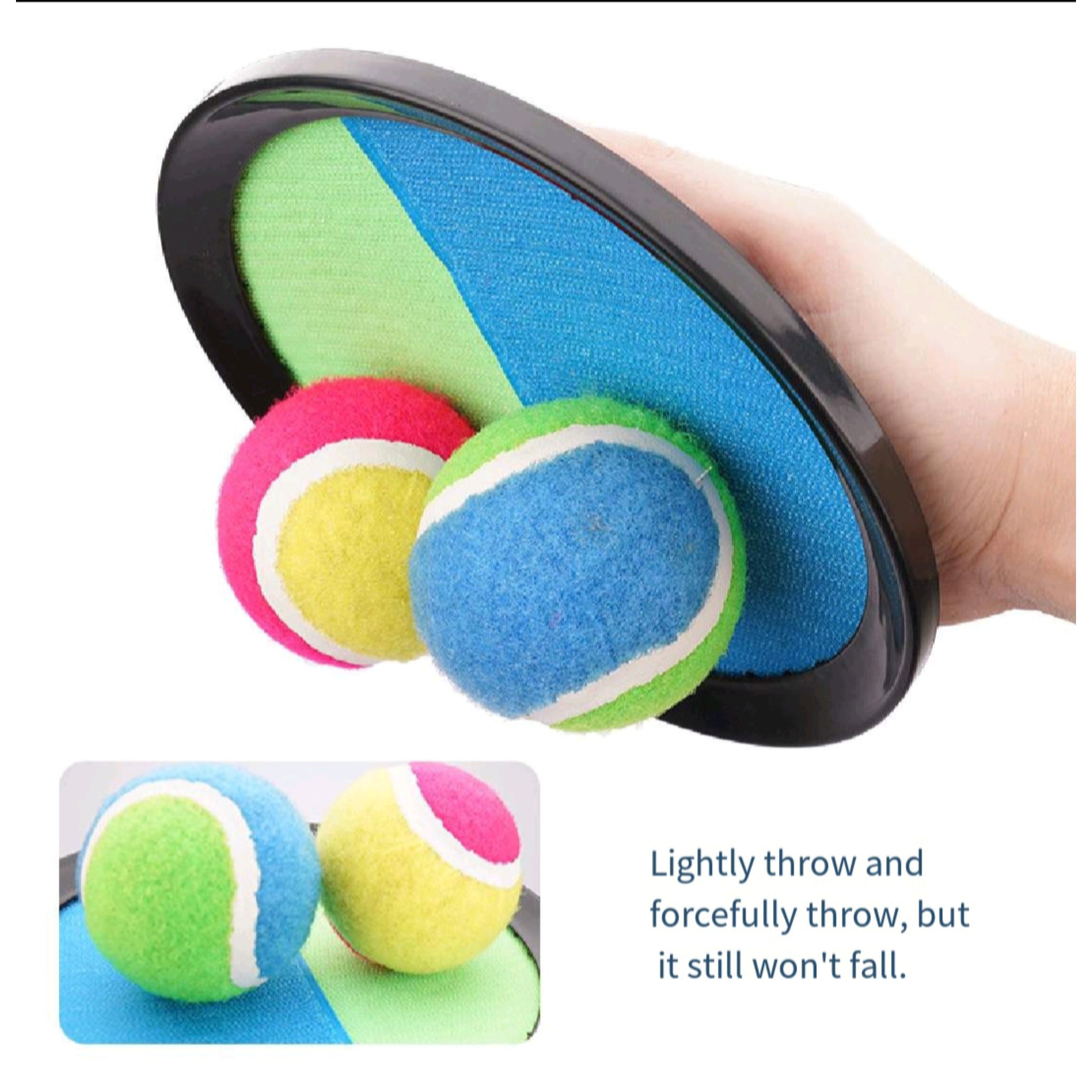 Suction Cup Ball Toy Sticky Target Toss Catch Game Kids