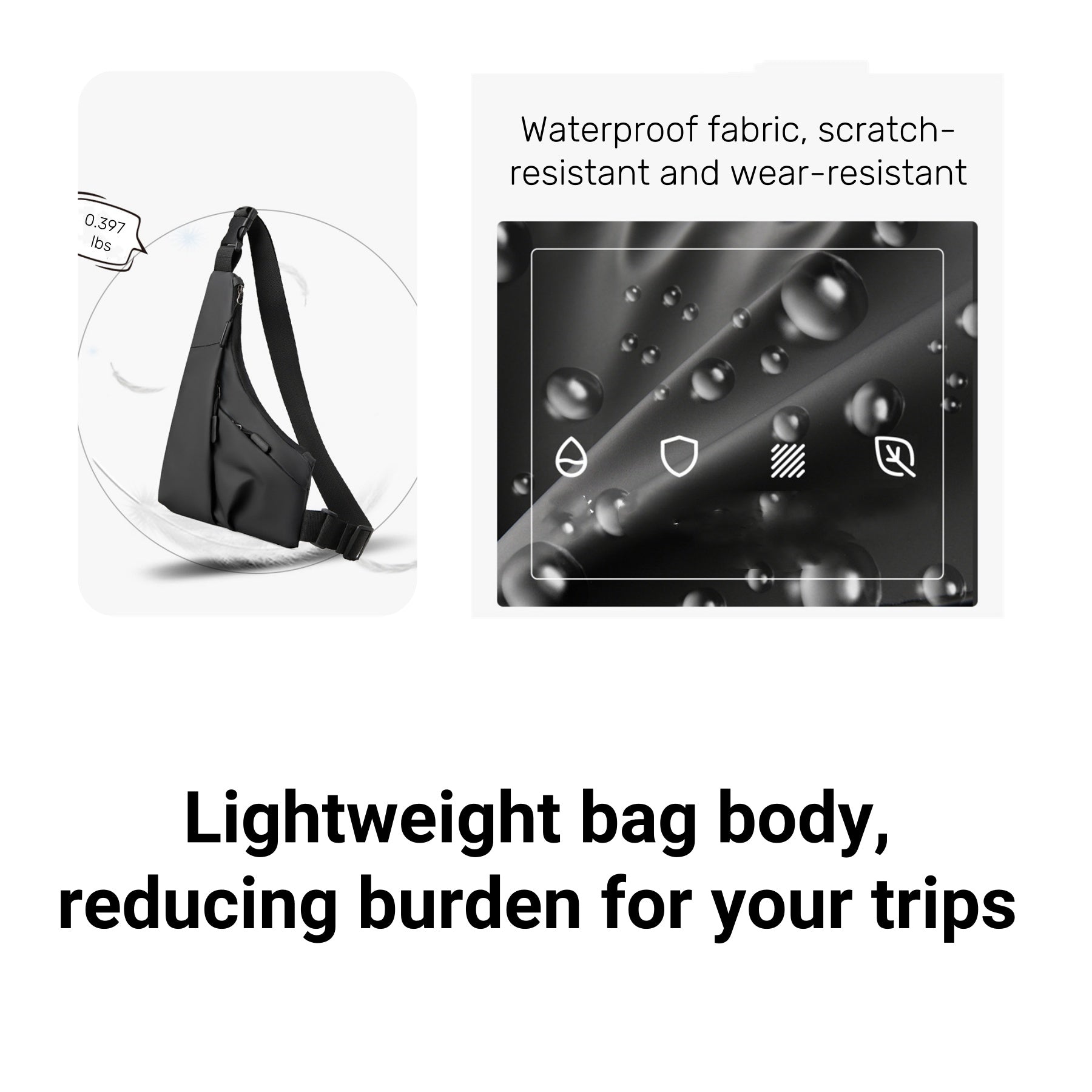 Men's Crossbody Chest Bag