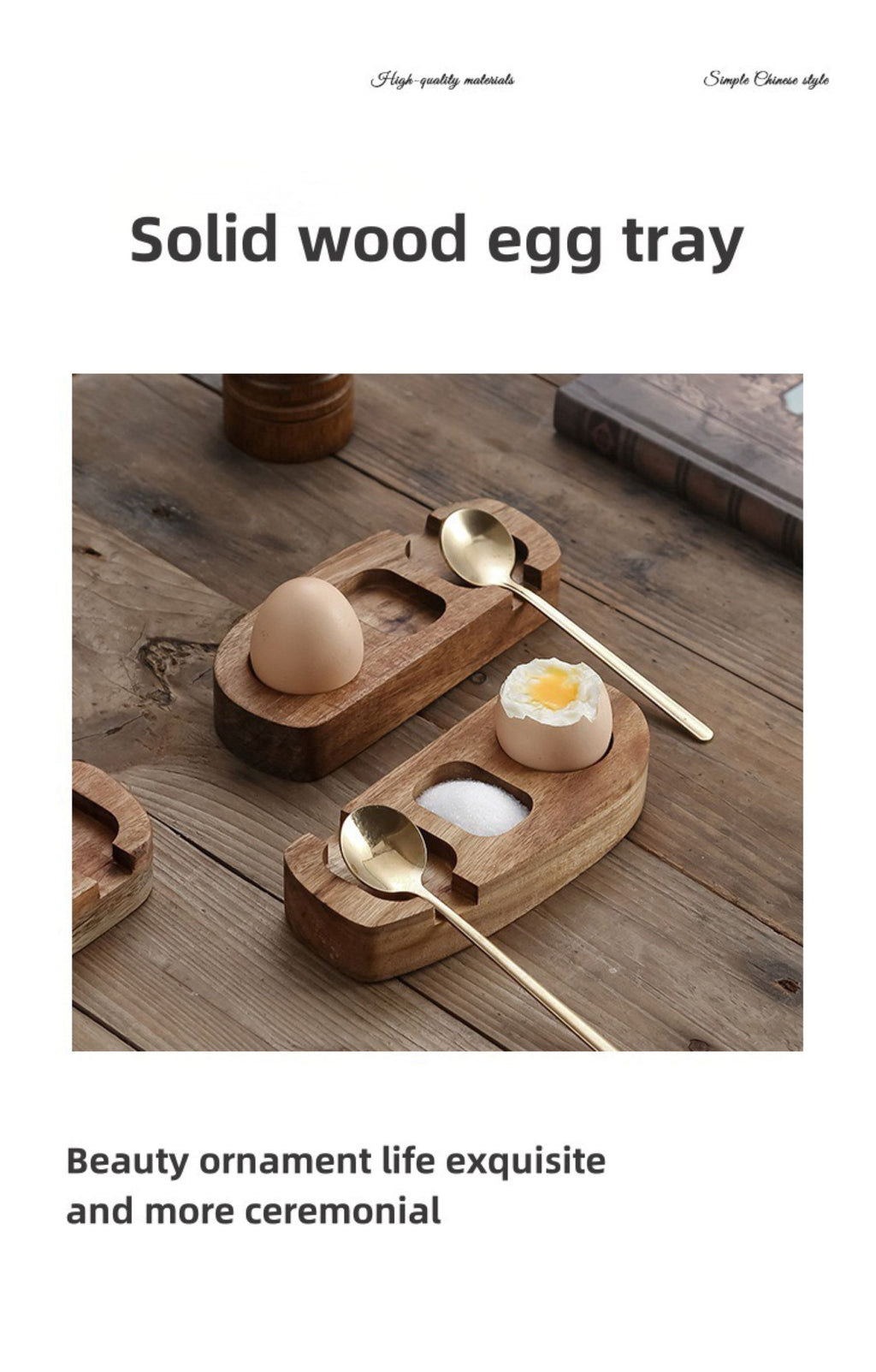 Wooden Egg Tray