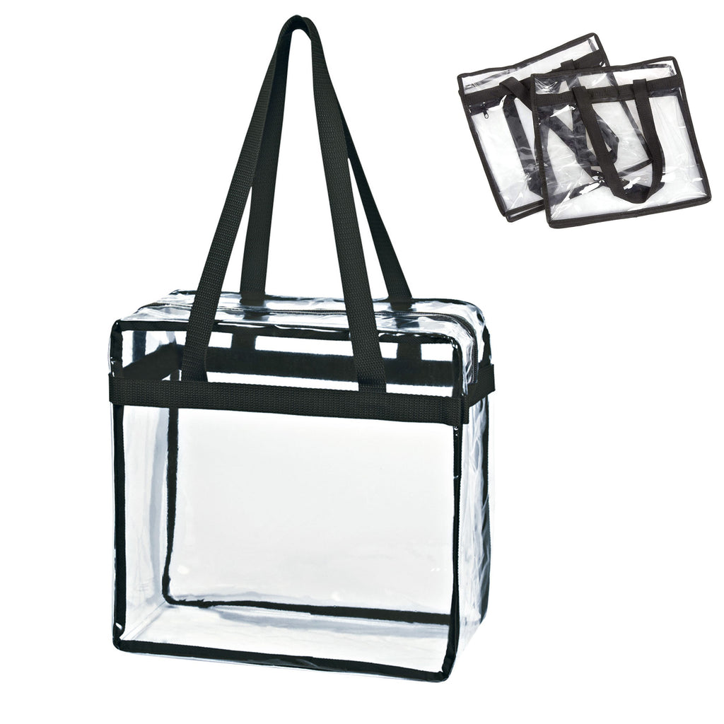 Clear Tote Bag With Zipper