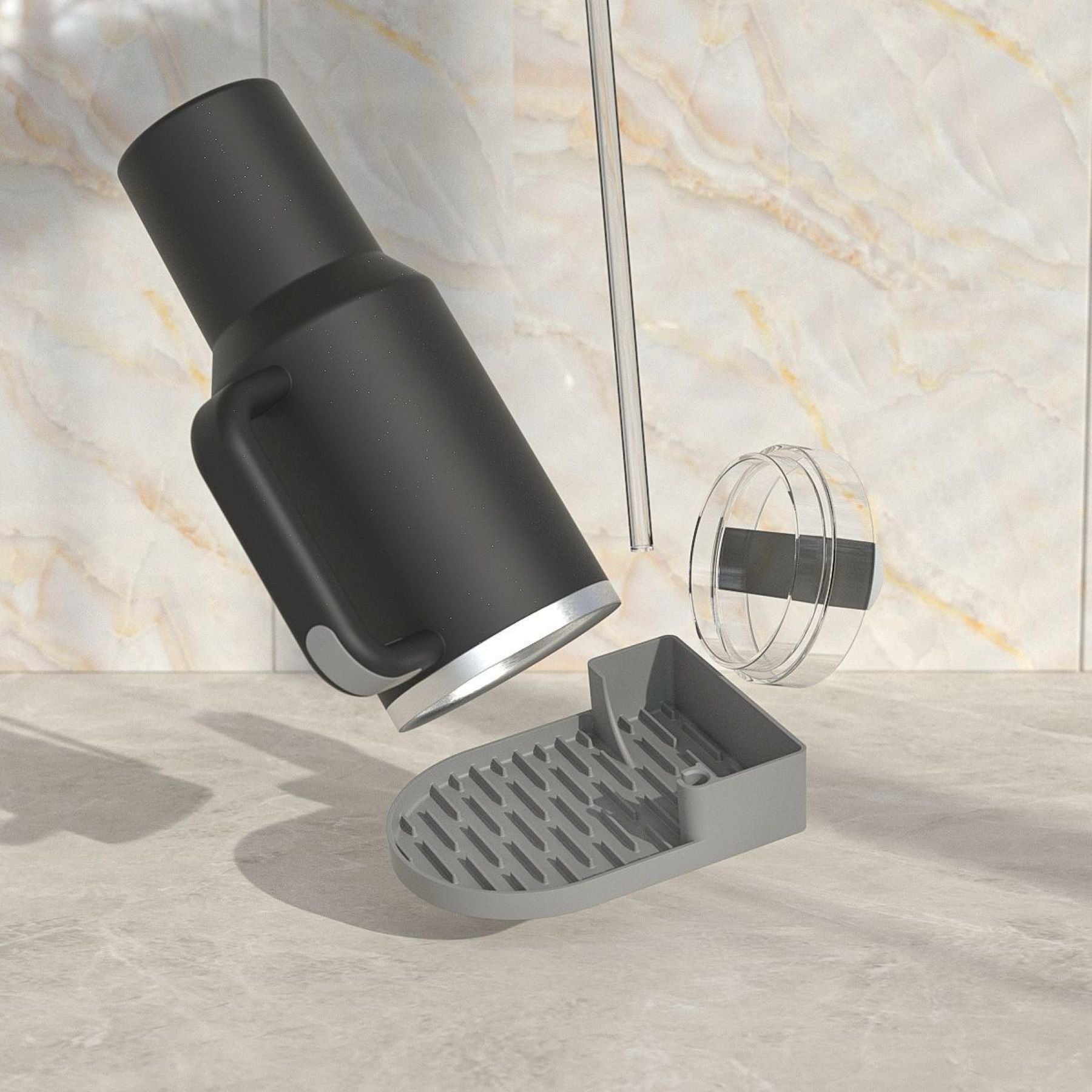 Vacuum Cup Drain Rack