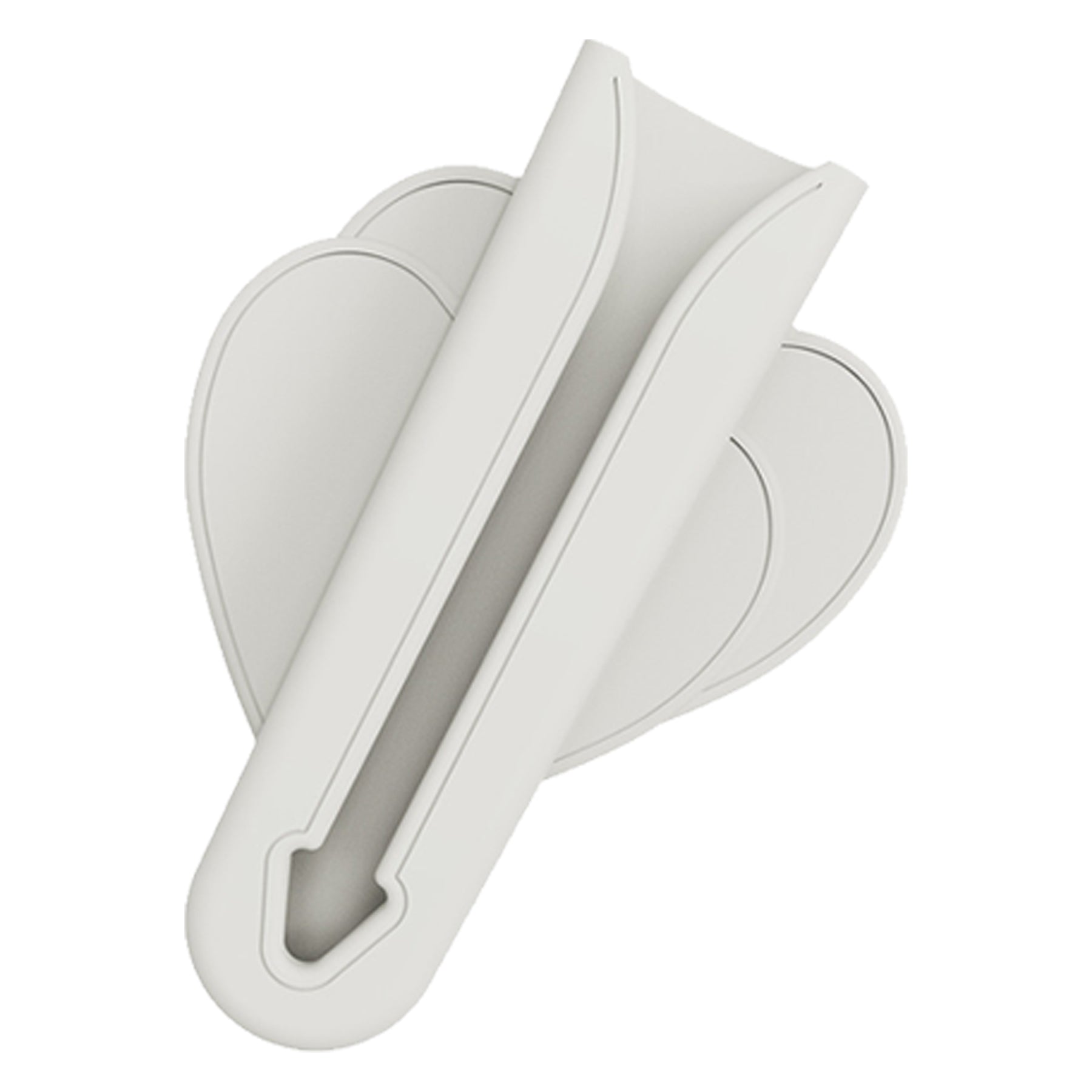 Heart-Shaped Silicone Lipstick Clip Phone Holder Sticker