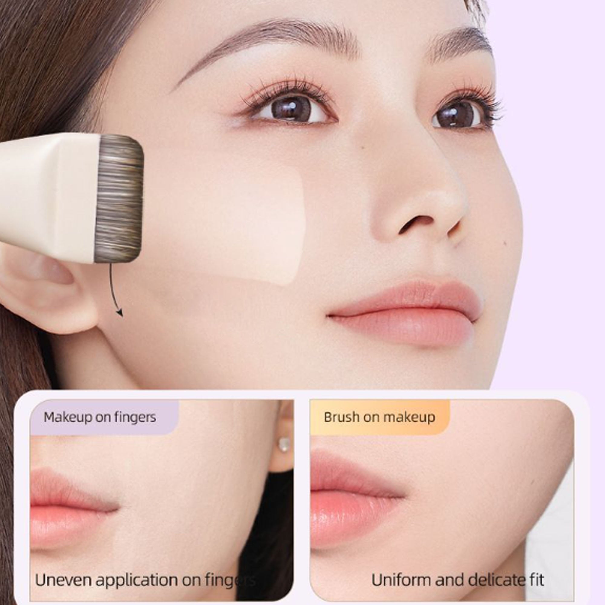 Flat Foundation Brush
