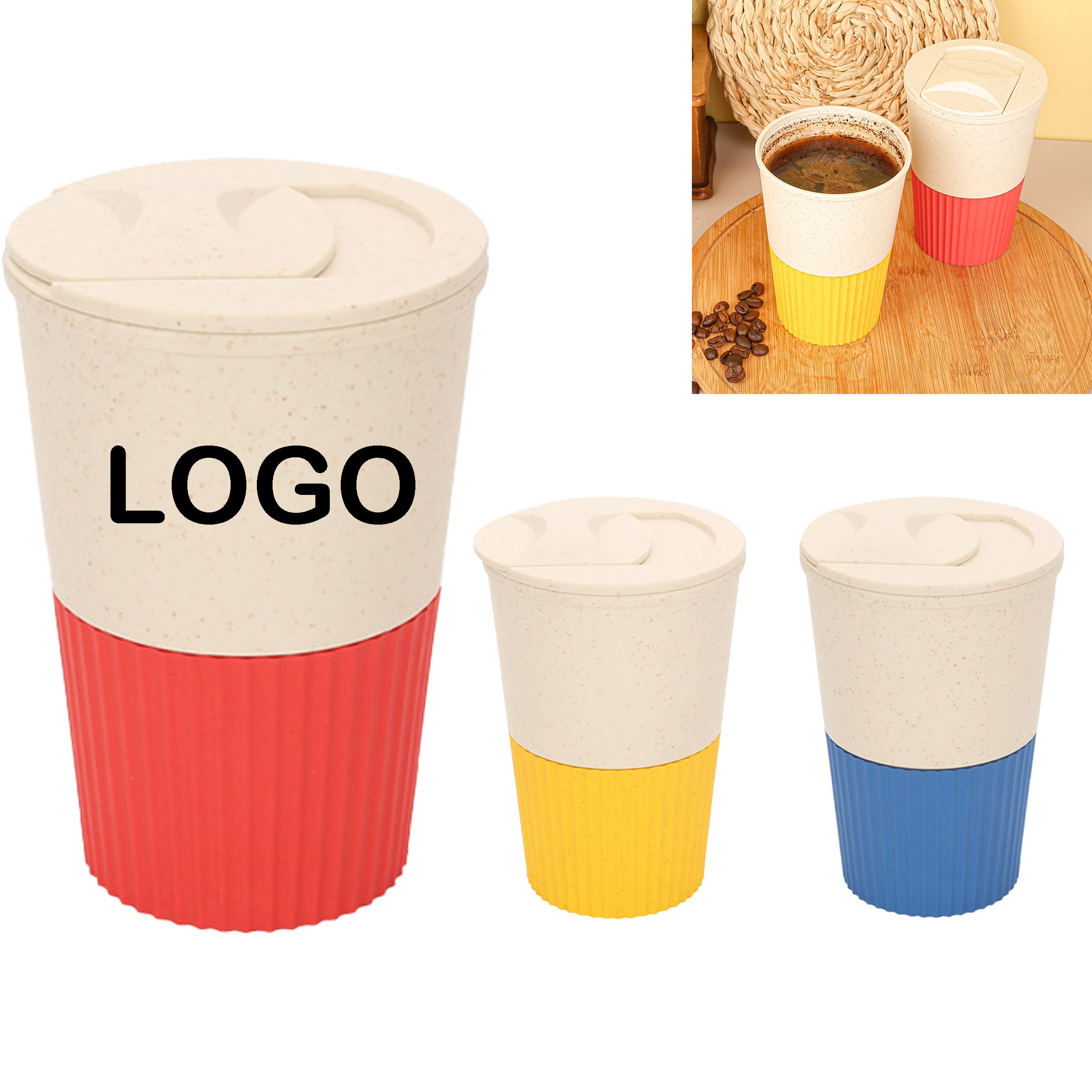 Practical Wheat Coffee Mug