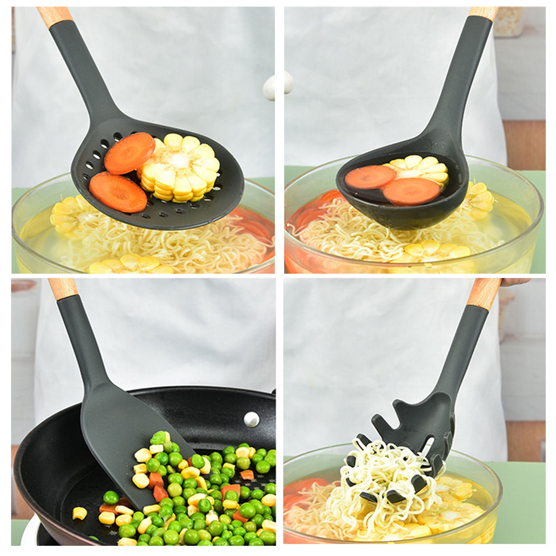 12 Piece Silicone Kitchenware Set