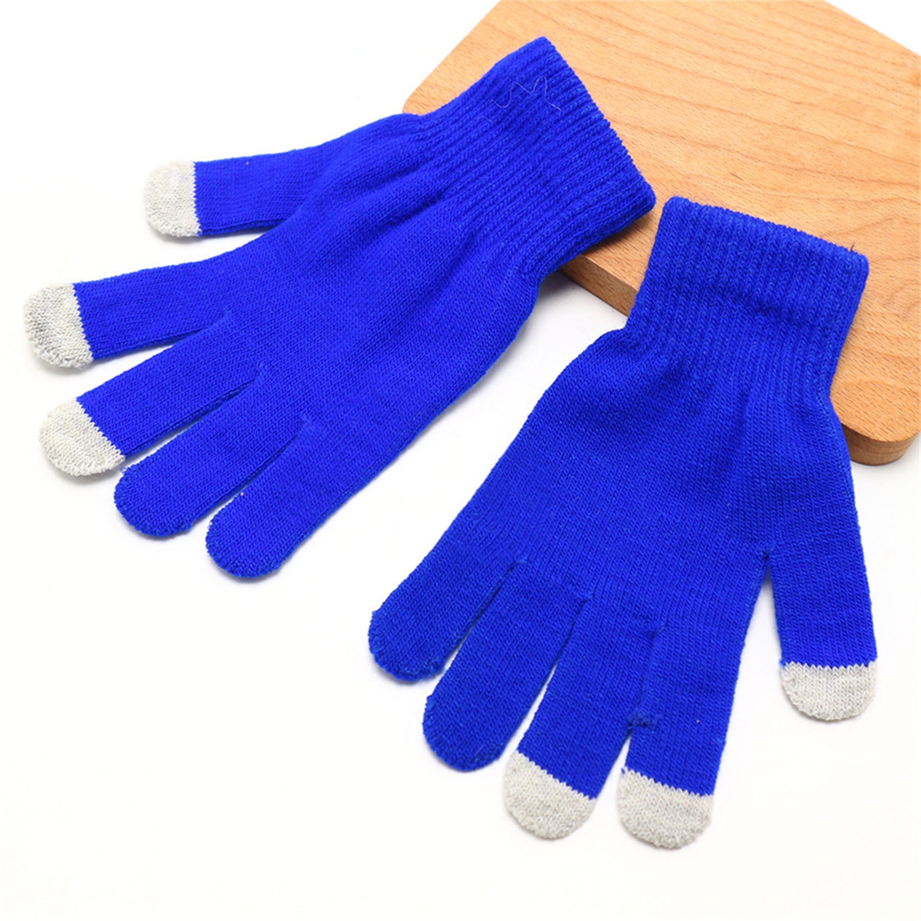 3 Finger Touch Screen Warm Gloves