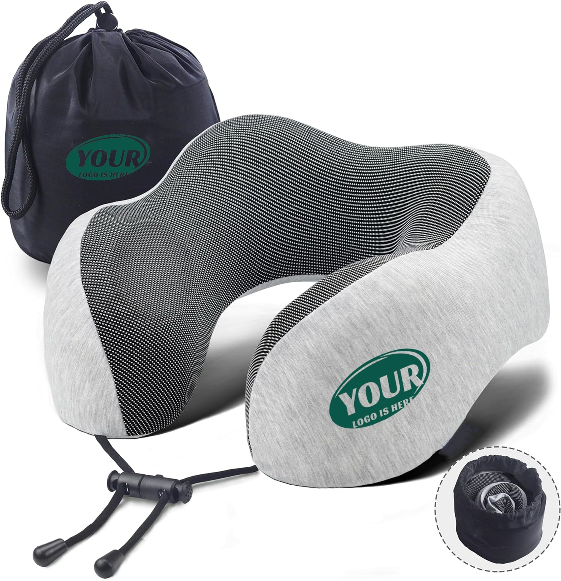 Memory Foam Travel Neck Pillow