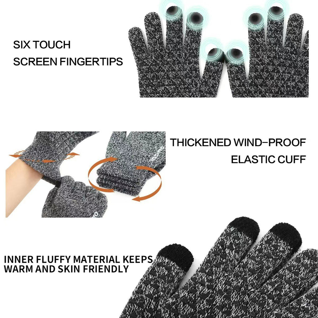 Touch Screen Knitted Warmth Gloves