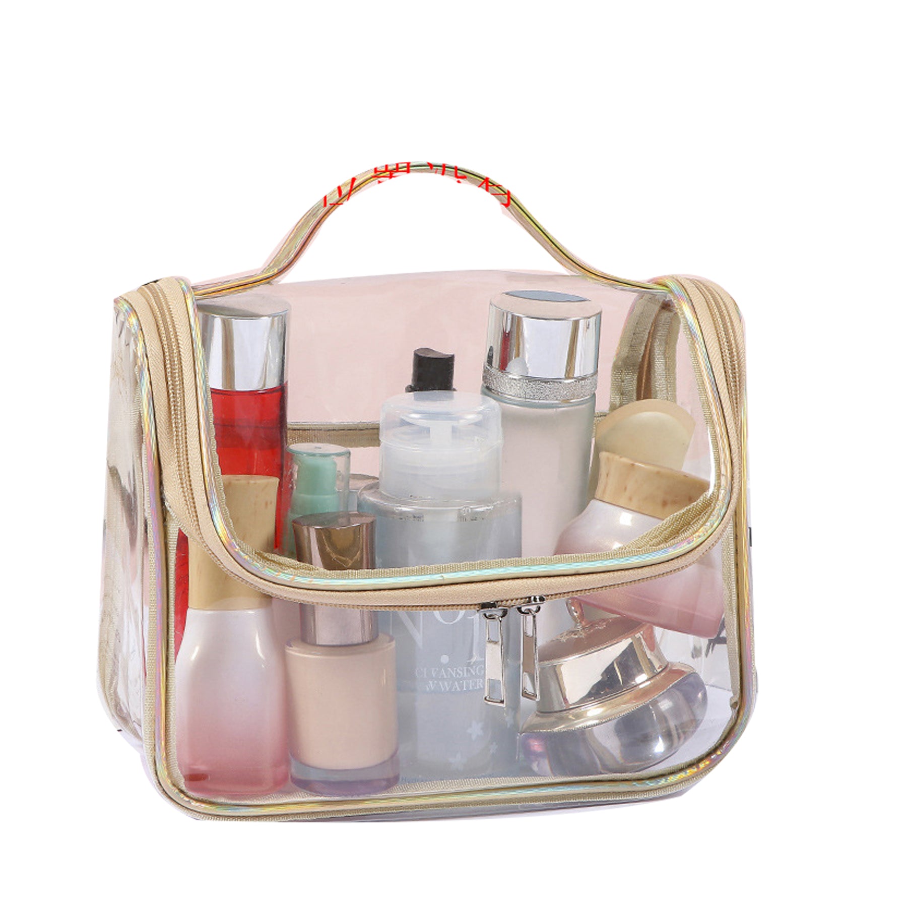 Transparent Portable Portable Simple Waterproof Storage Makeup Bag
