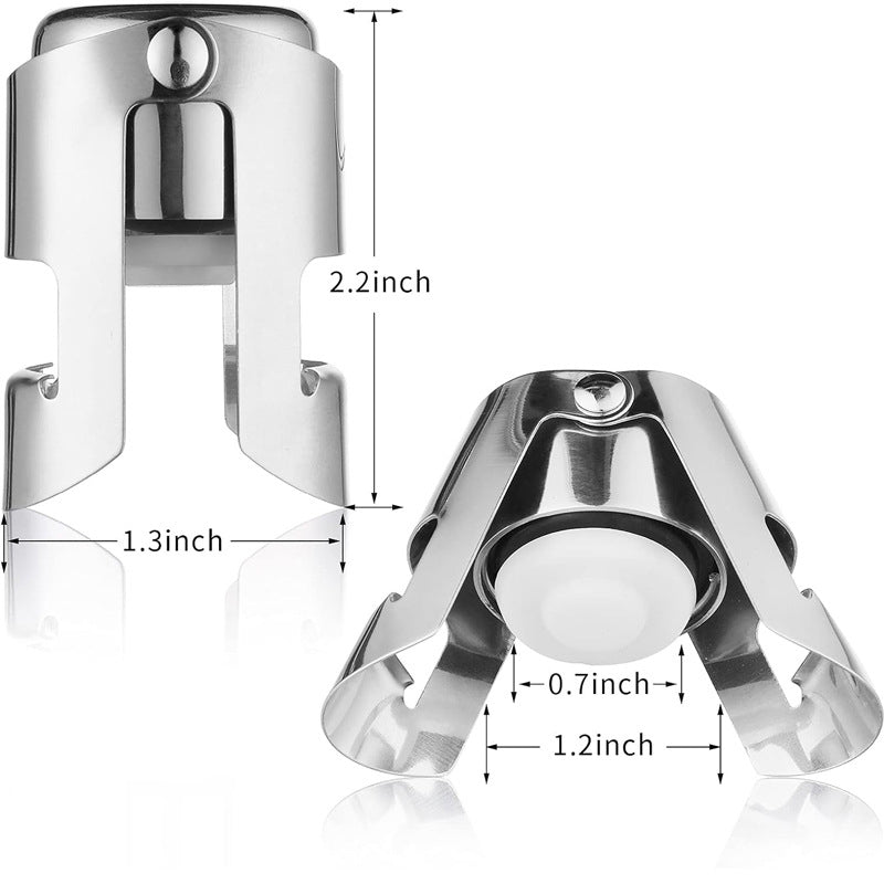 Stainless Steel Champagne Stopper Wine Stopper