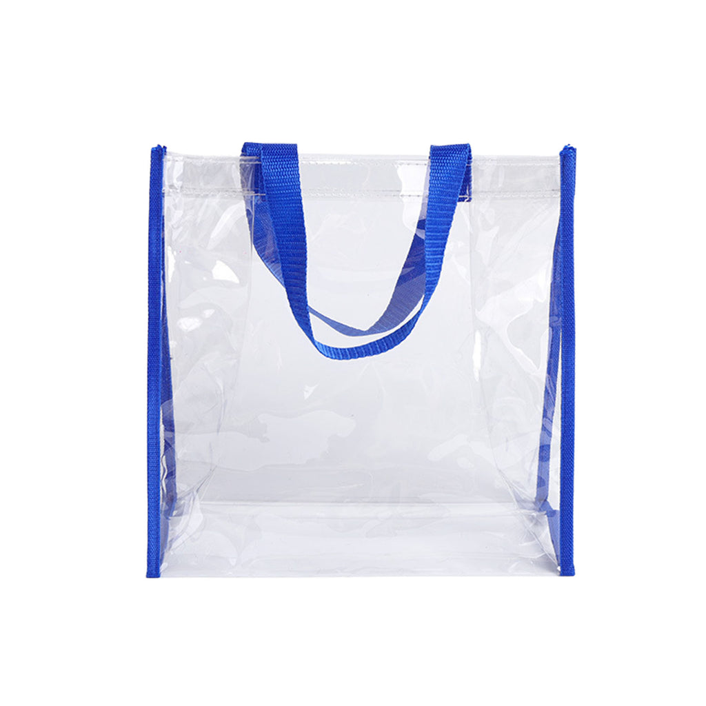 Clear PVC Stadium Tote Bag For Work Beach