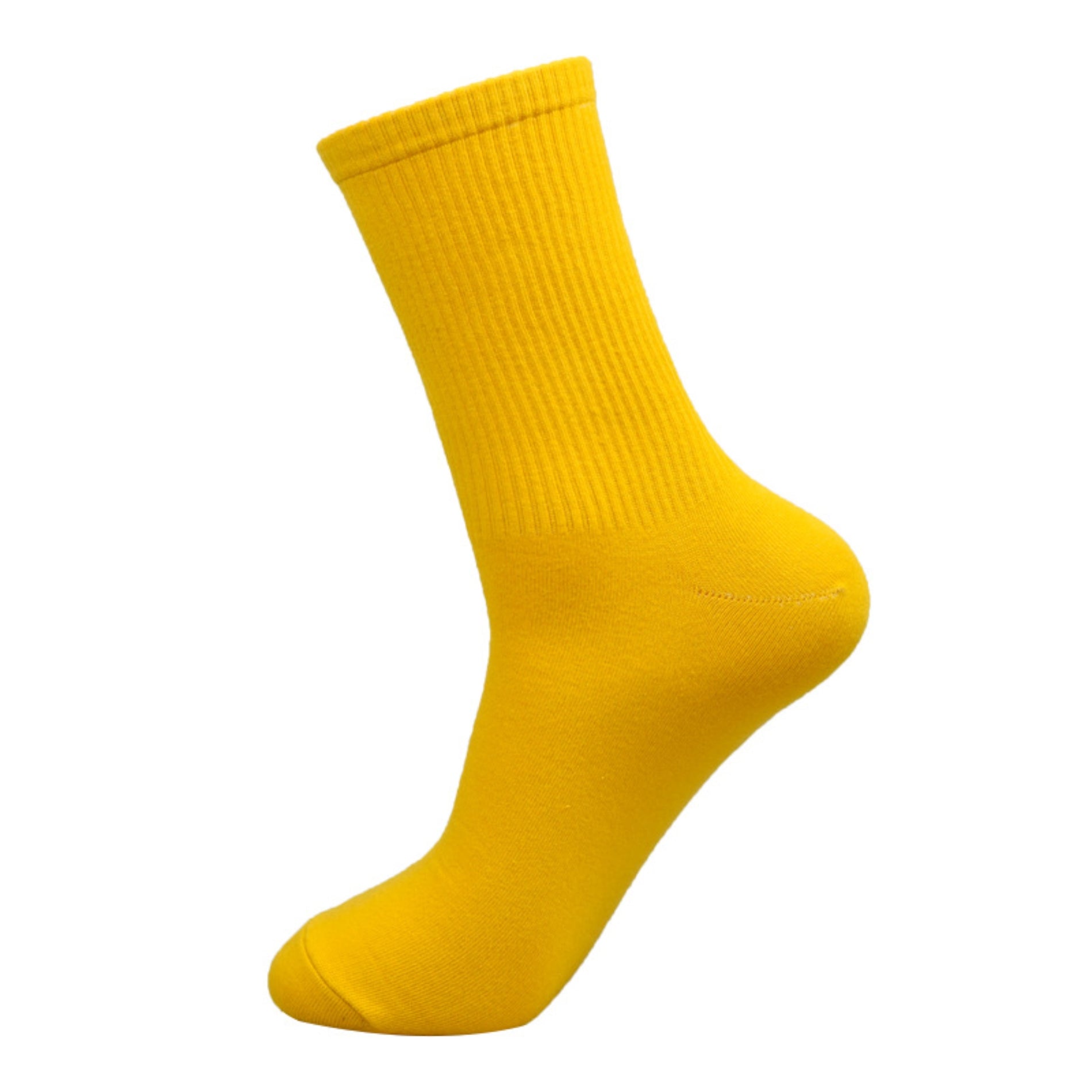 Trendy Multi-Color Cotton Sports Stockings For Men And Women